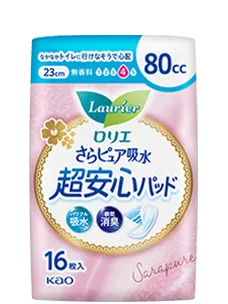 さらピュア吸水 超安心パッド 80cc