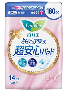 さらピュア吸水 超安心パッド 180cc