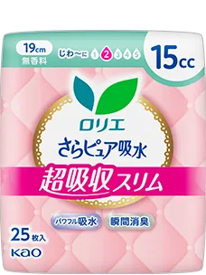 さらピュア吸水 超吸収スリム 15cc