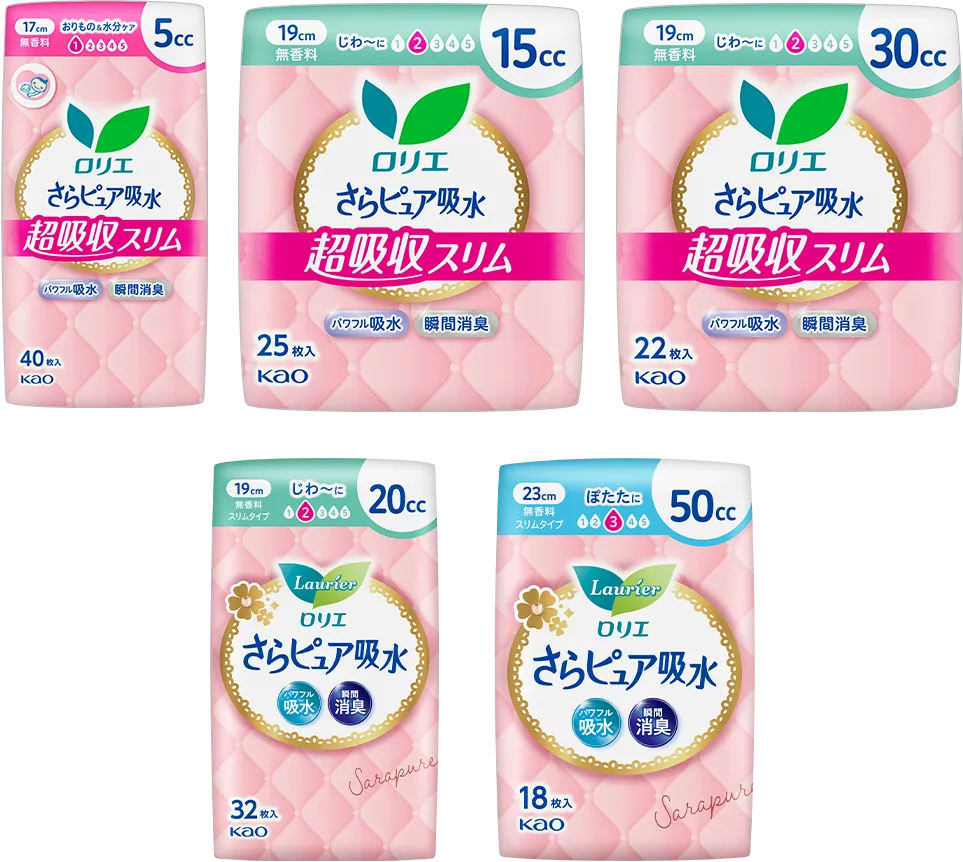 さらピュア吸水シリーズの画像